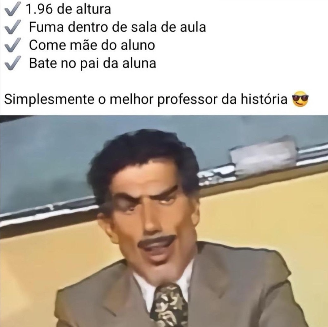 Ultimate Chad ticher - meme