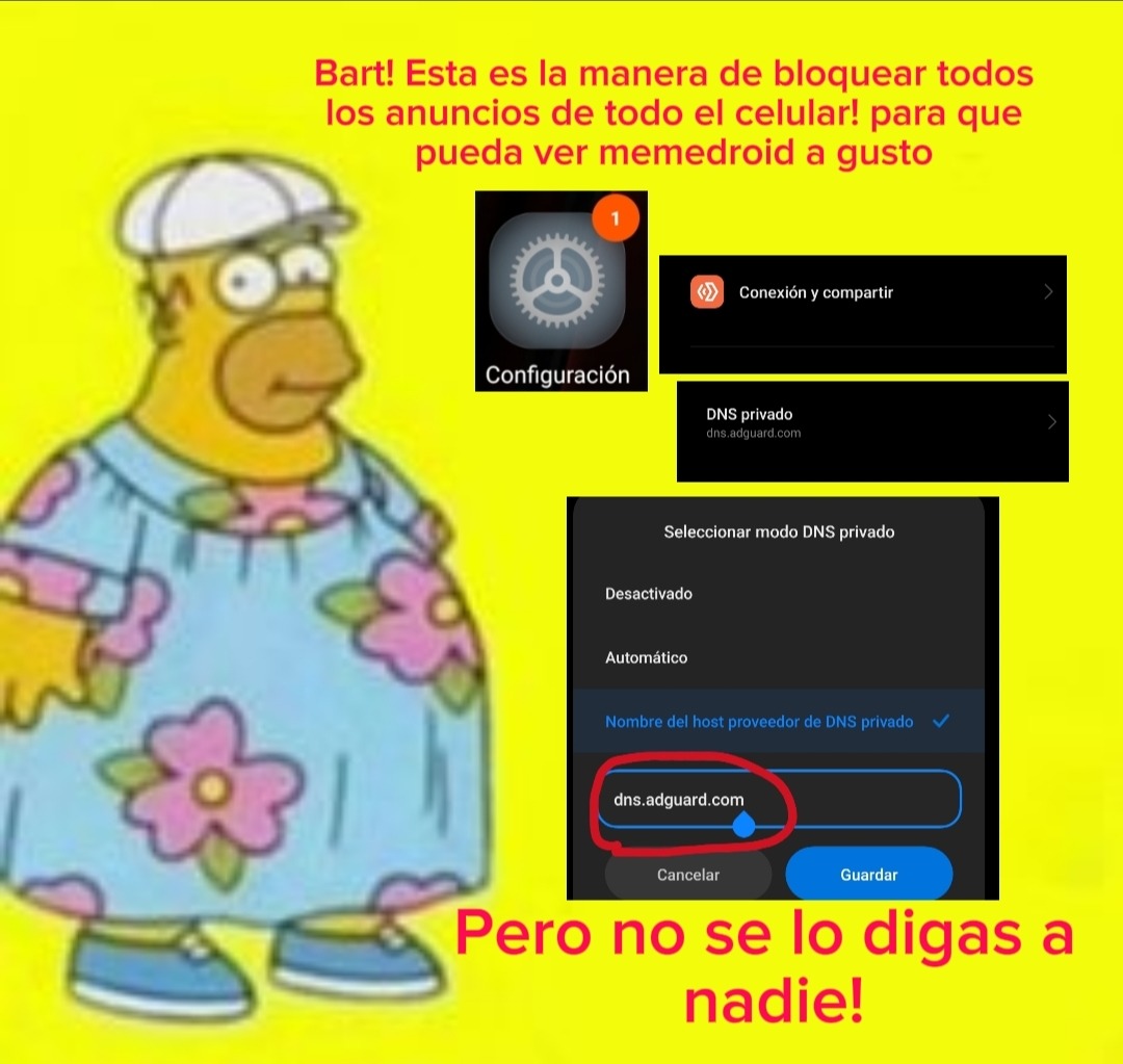 Bart! Realmente funciona! Unica cosa si es que te juegas jueguitos no puedes reclamar lo que cueste anuncios.(Si soy de xiaomi :( ) - meme