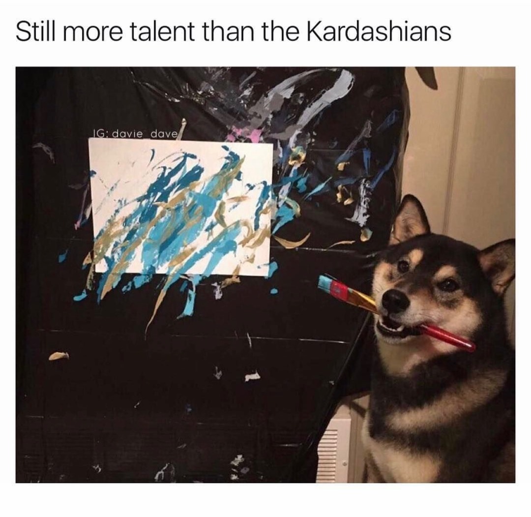Talented Dog - meme