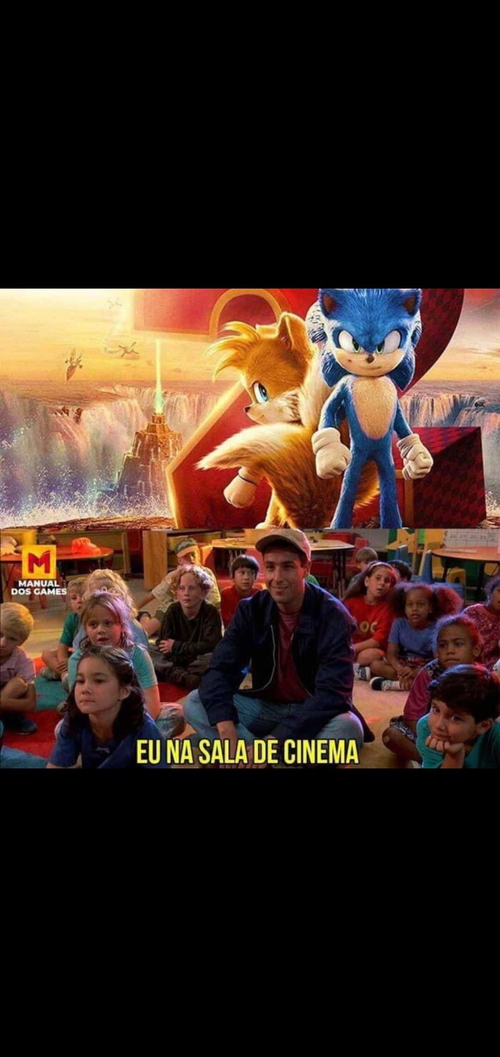 Aviso, não consigo comentar nenhum meme, o que está acontecendo? sobre o meme, gostarei de Sonic até o túmulo