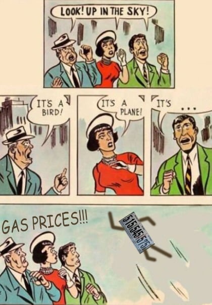 Gas prices - meme