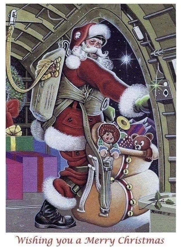 Too My Fellow Paratroopers, Merry Christmas All The Way - meme
