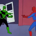 Homem Aranha e Libélula Meme