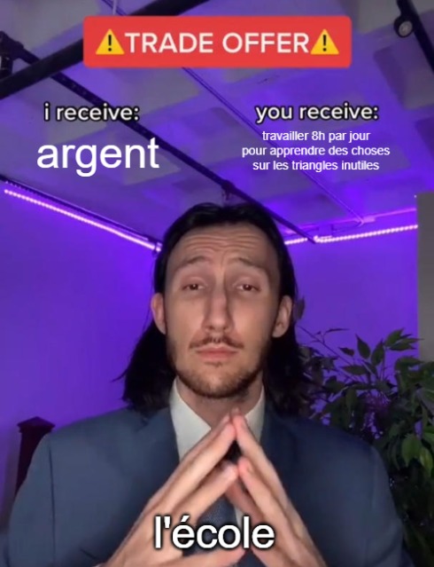 a bas pythagore - meme