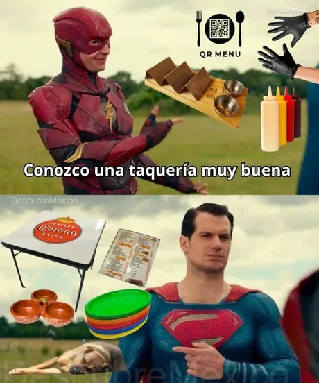 Esta si que es buena taquería - meme