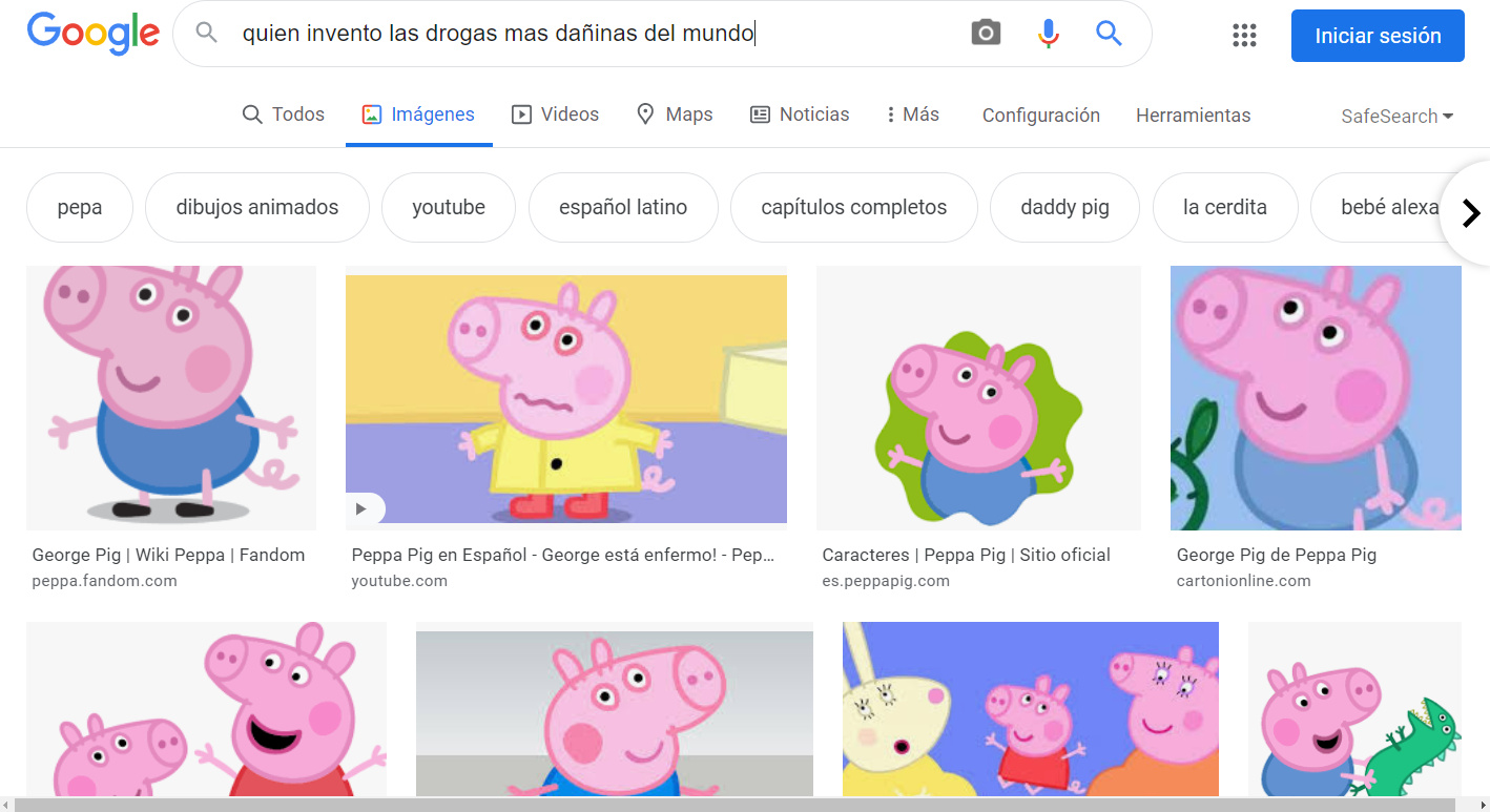 NO AMIGOSss POR QUE GEORGE PIG PORQUEEE XDN´T - meme