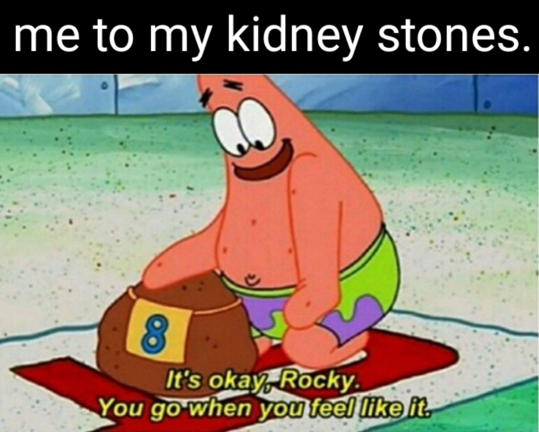 When your kidneys are more stoner than you - meme