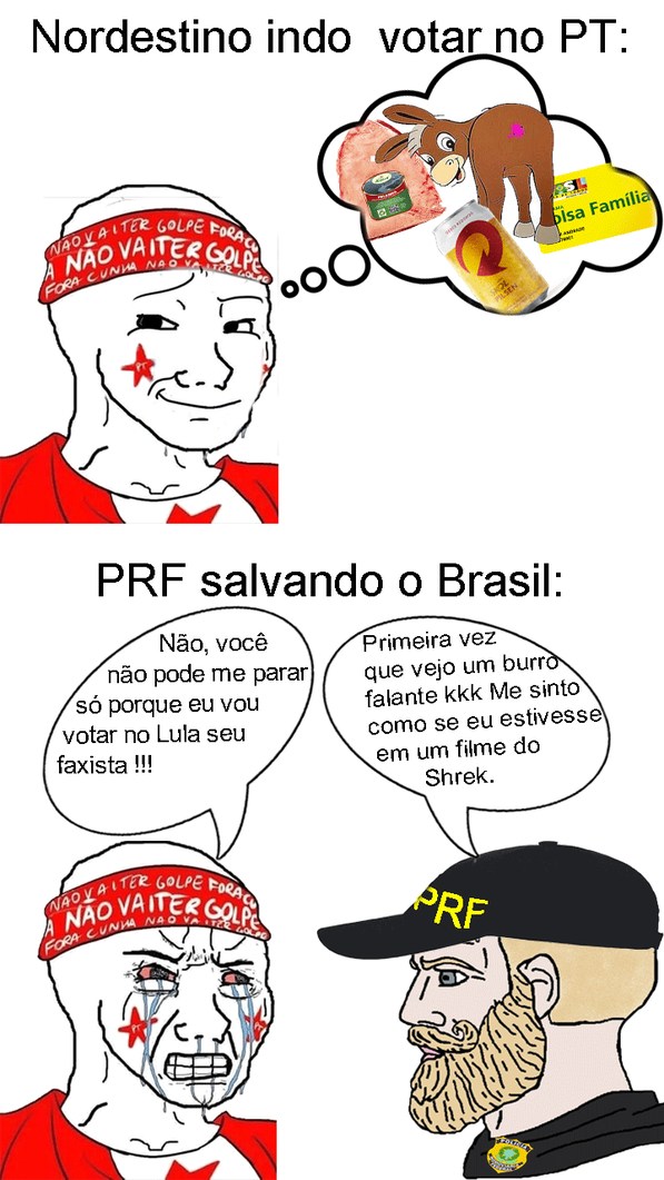 PRF decidiu parar de multar o pessoal para salvar o Brasil. - meme