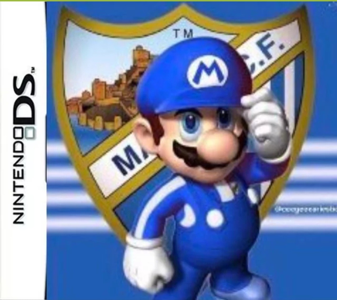 Super Mario bros Malaga CF - meme