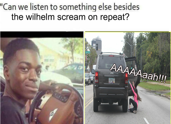 thanks to sheb wooley for this glorious scream - meme
