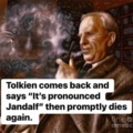 Tolkien the white