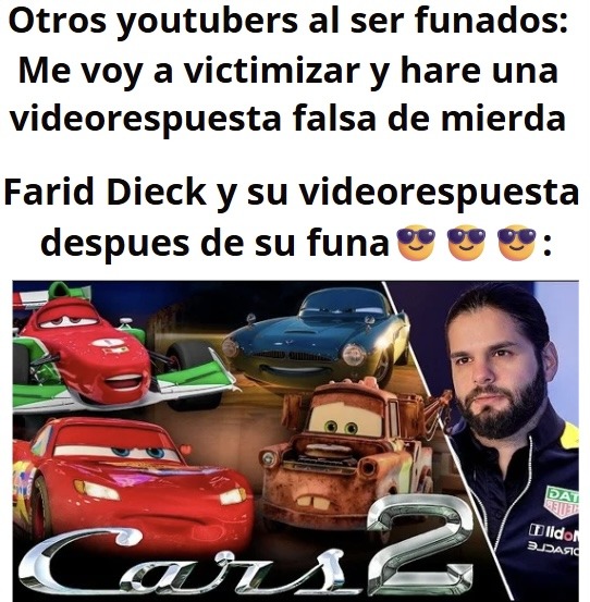 Todo un chad el Farid Dieck - meme