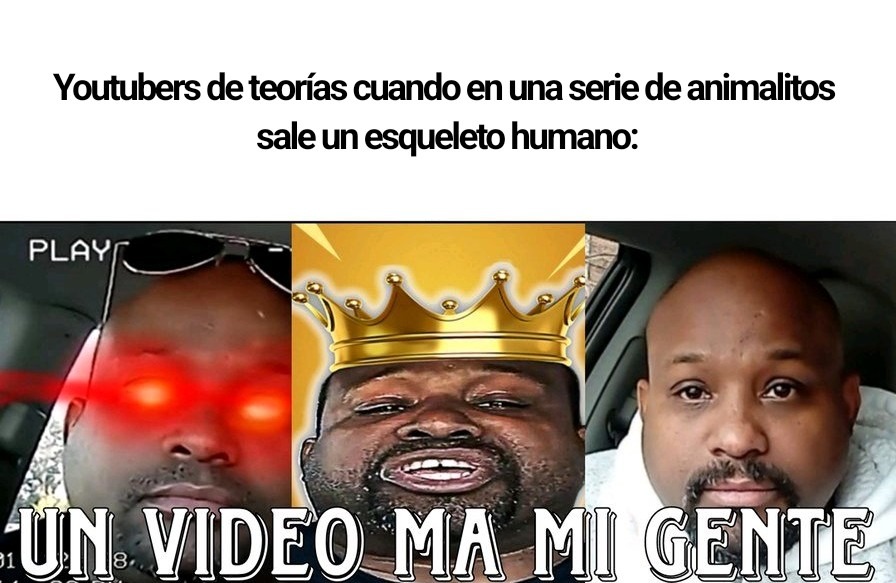 Hice este meme utilizando una plantilla de alguien