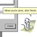 How do I dick finish? This kerning error wants people to “Dick Finish” when their done.