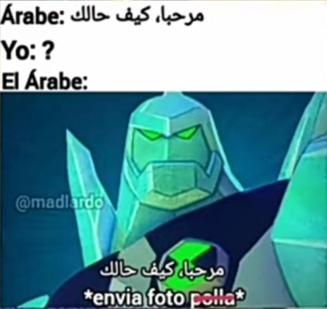 El Árabe - meme