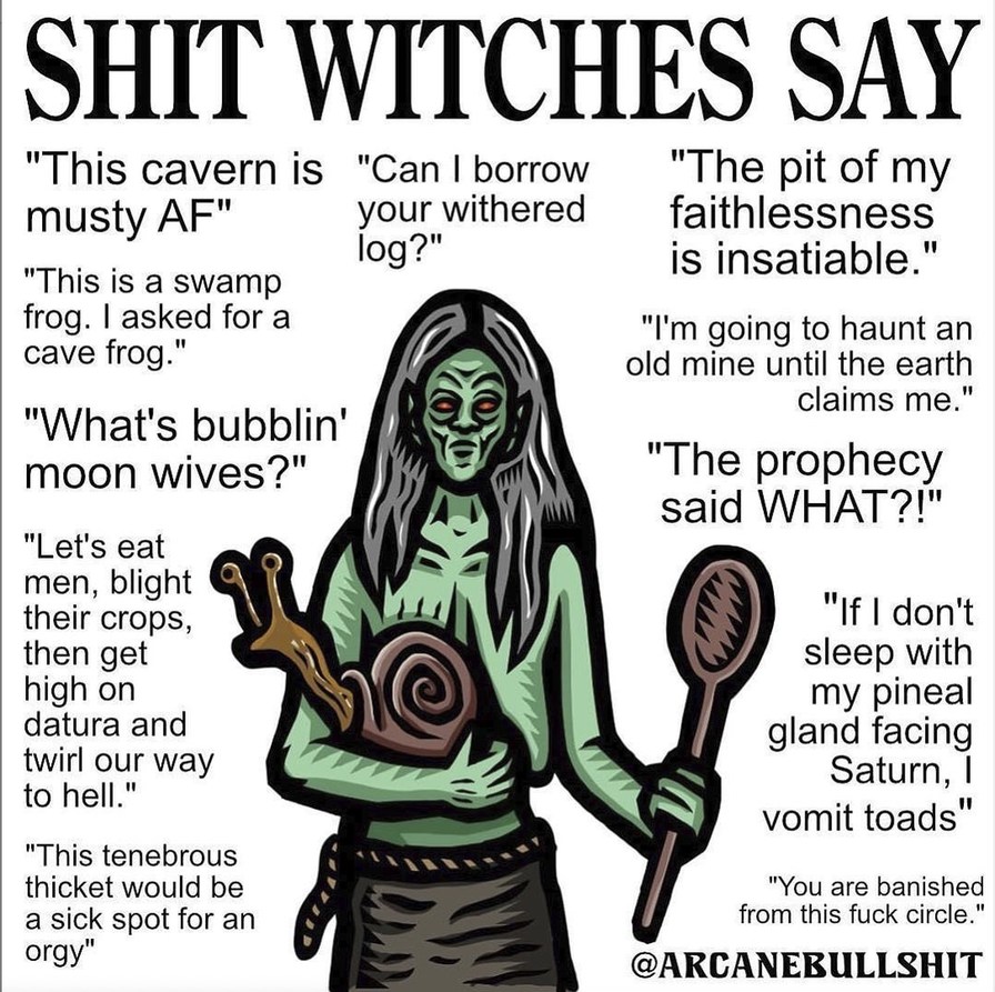 These witches ain't loyal - meme
