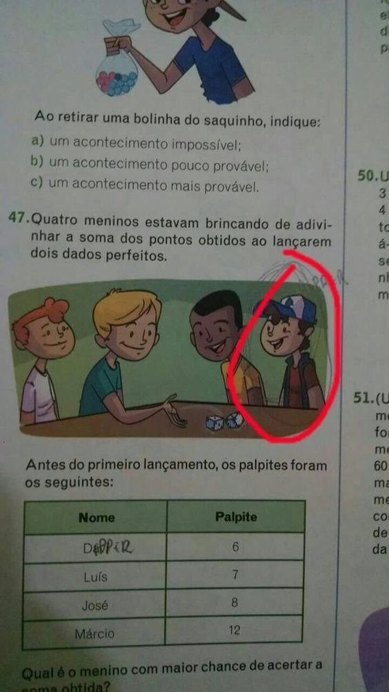 Cómo llegaste a un libro de matemáticas en portugués Dipper? - meme