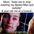 I have a dream where i am Spider-Man