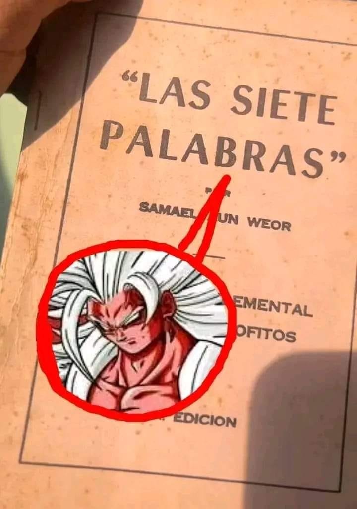 las siete palabras - meme