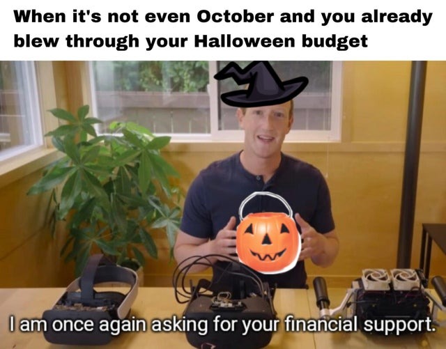 Early Halloween meme
