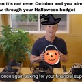 Early Halloween meme