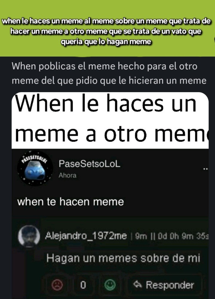 Mucho texto a la verga - meme