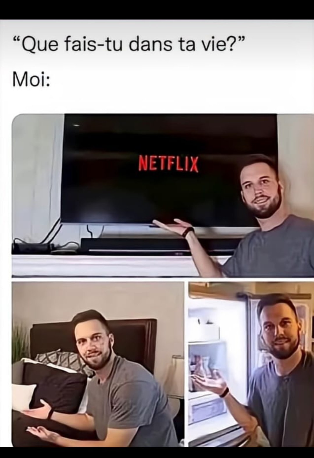 Vous faites quoi dans la vie ? - meme
