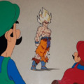 Mario y Mario Verde vs Kokun