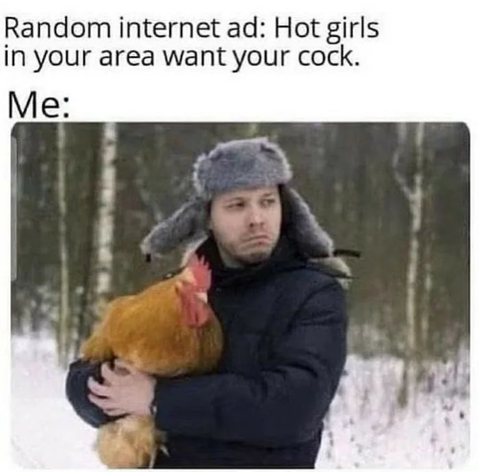Nice cock - meme