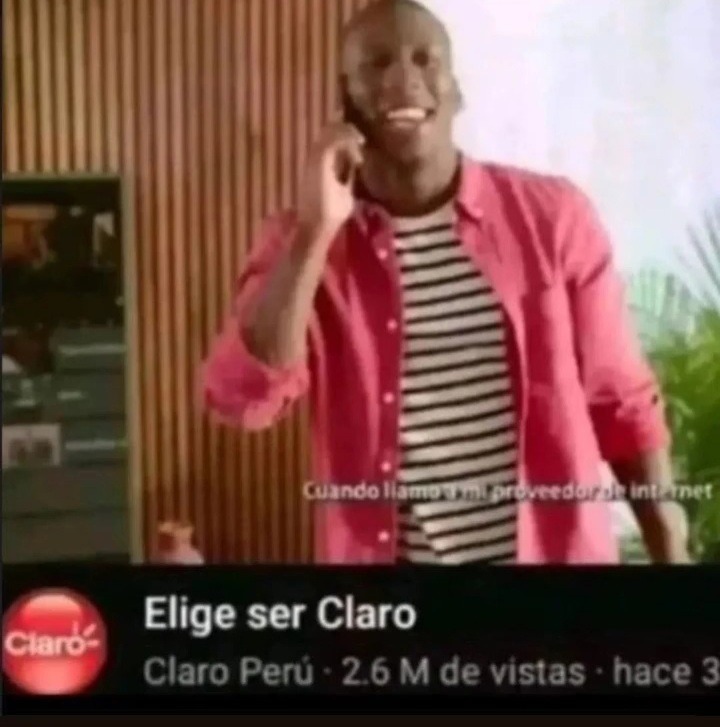 Claro Perú - meme