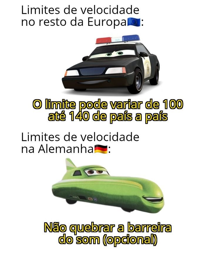 Limite de Velocidade - meme