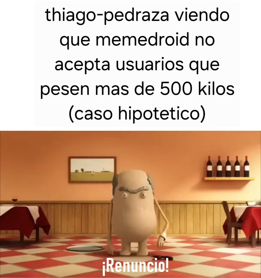El título se fue a bajar de peso - meme