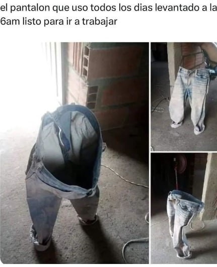 Los pantalones de todos los días - meme