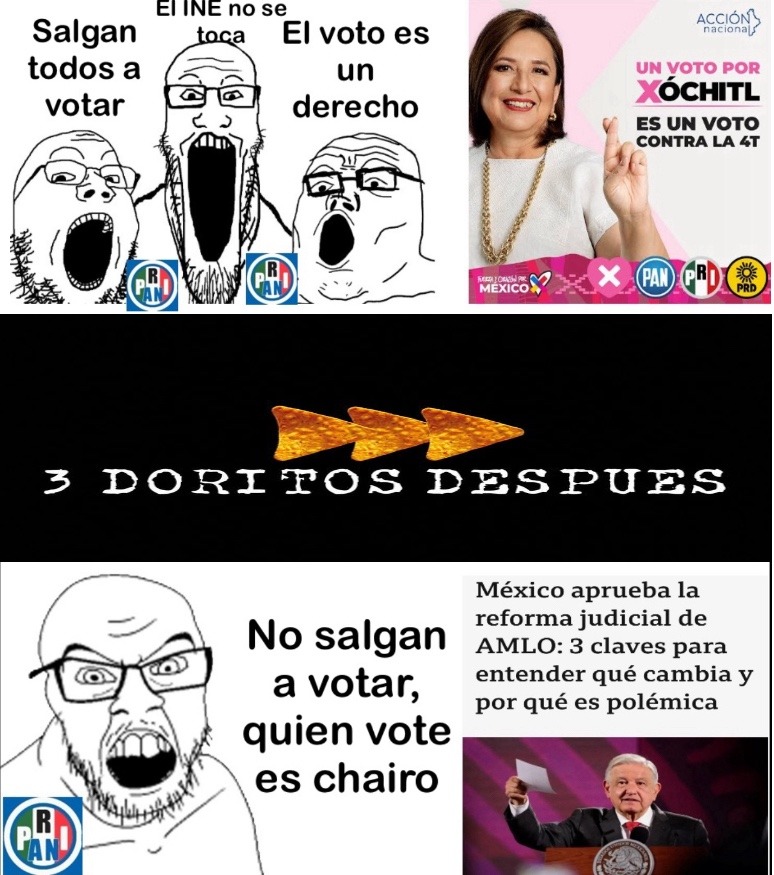Voto por Voto - meme