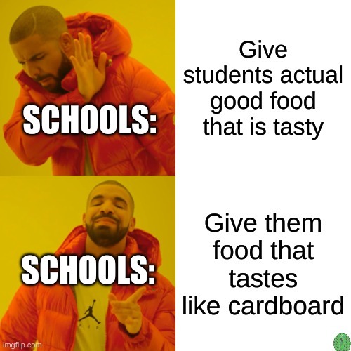 School Lunch - meme