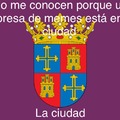 Por si os preguntáis, si, es la bandera de Palencia