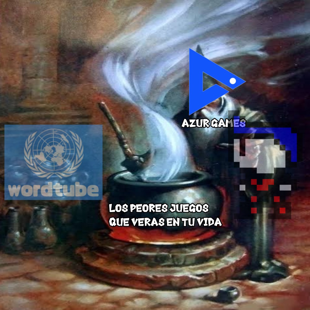 Azur games = juego pa flojos - meme
