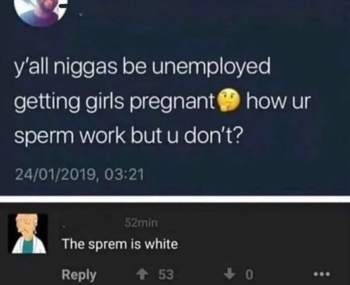 Sperm goes brrr - meme