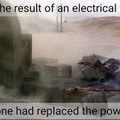 Guess he reall was going to get power converters