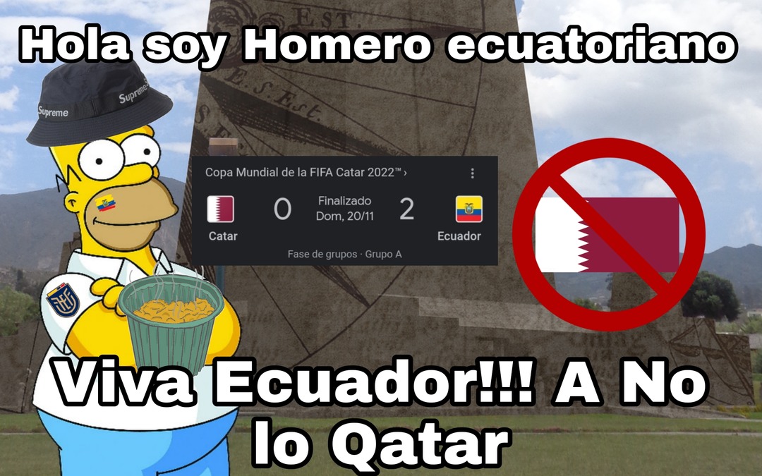 Hola soy Homero ecuatoriano - meme