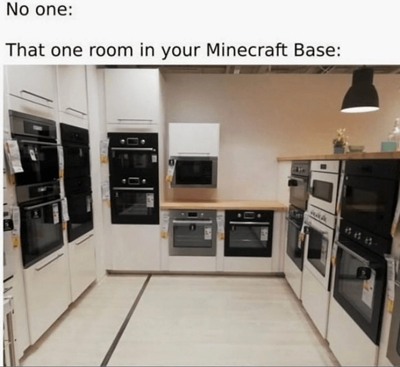 Your minecraft base - meme
