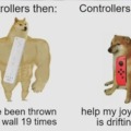 Controllers then vs now