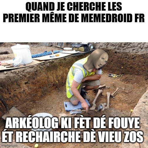 je comprends maintenant pourquoi on ne peut pas voir les memes avant 2015 dans les memes aléatoire. Novagecko avait surement honte et en 2014 il y avait un délire chelou avec Branla ,des connaisseur ?