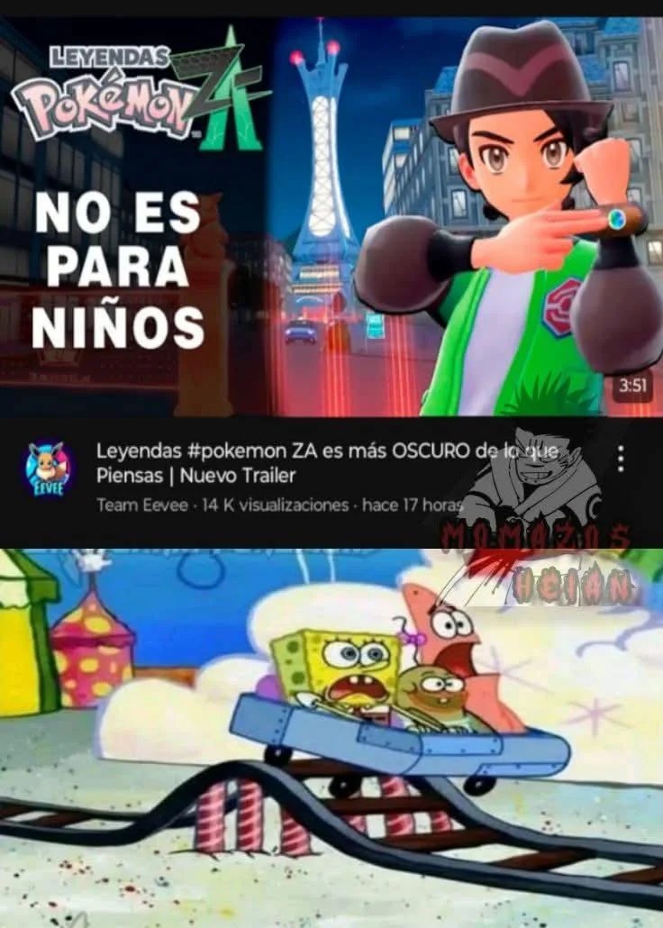 Al título le parecen oscuros los juegos de pokemon, tremendo trolazo el título :grin: - meme