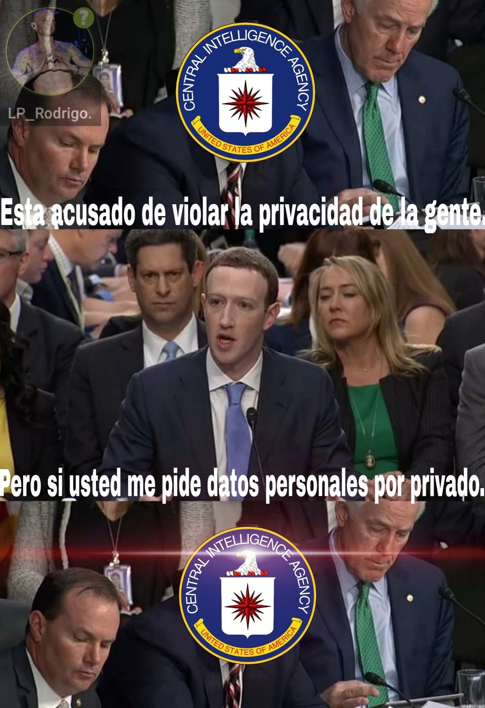 Privacidad War. - meme