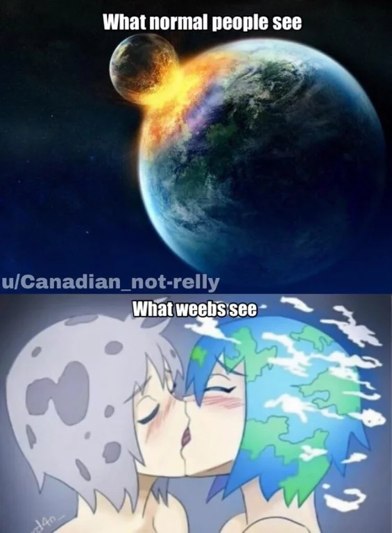 Terra meteoro gays - meme