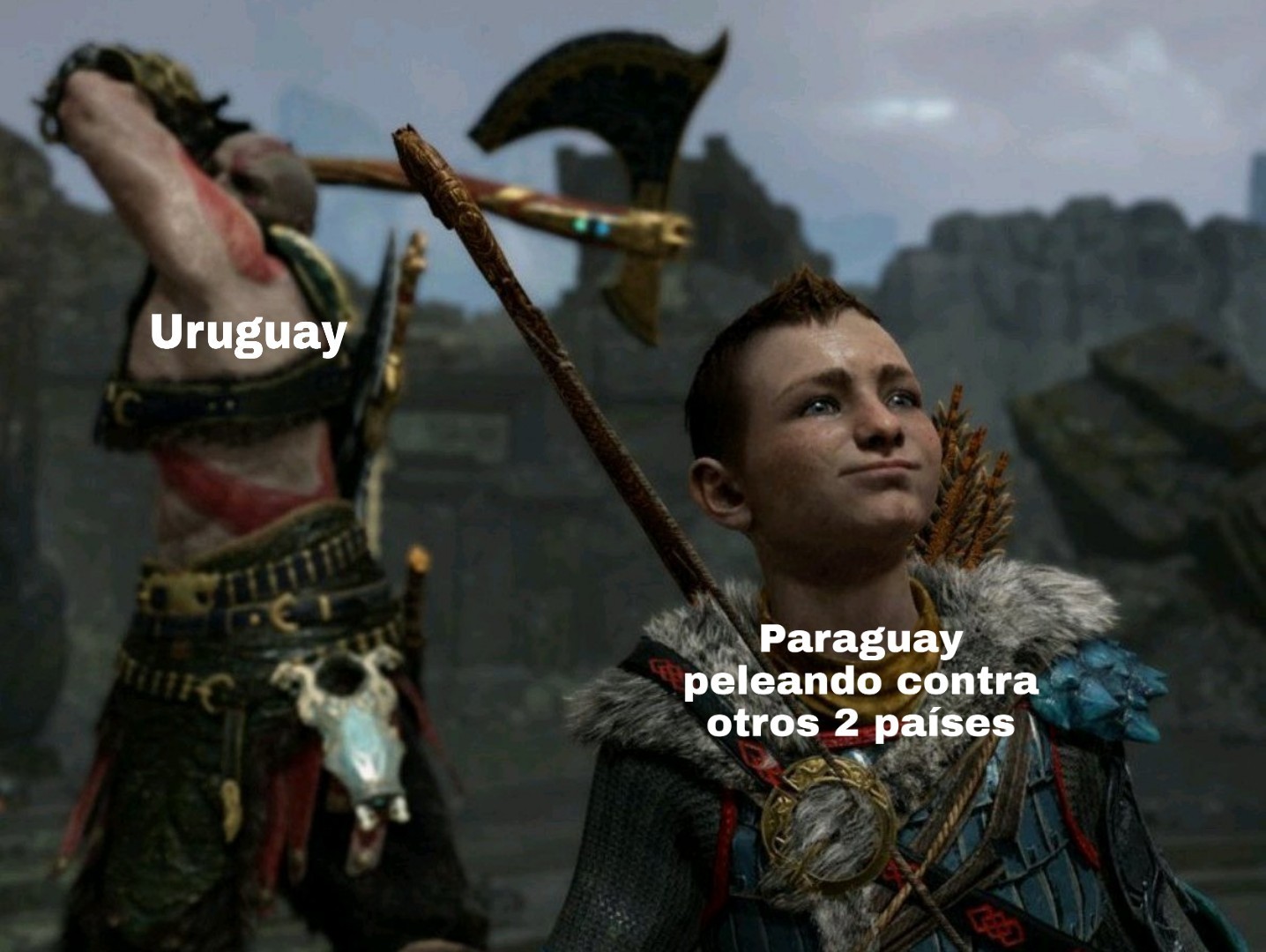 Paraguay existía - meme