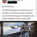 Emotional Support Canadians