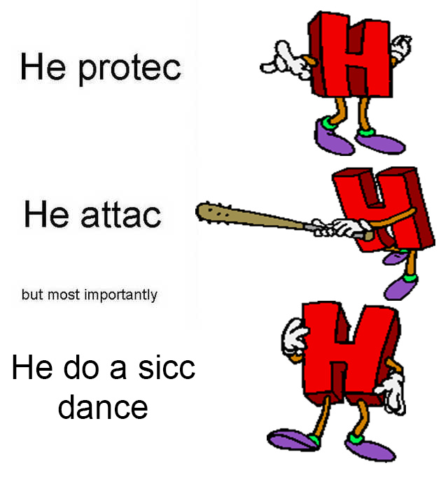 dancing h protect - meme