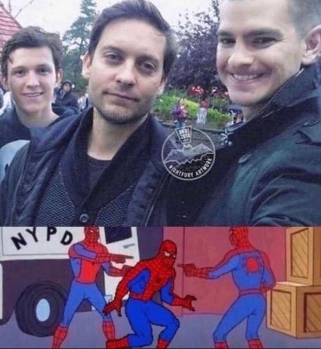Spider reunion - meme